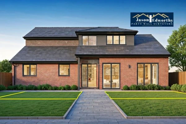 Home extension focusing on boundary line Whitstable